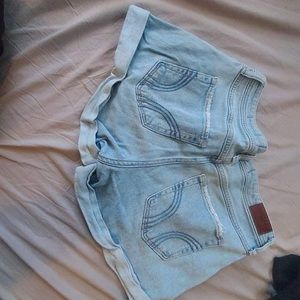 Hollister Jean shorts boyfriend shorts